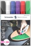 Dekormarker készlet, akril, 4 mm, SCHNEIDER "Pa... Dekormarker készlet, akril, 4 mm, SCHNEIDER "Pa...