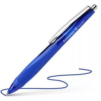 Golyóstoll, 0,5 mm, nyomógombos, sötétkék színű...