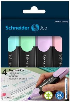 Szövegkiemelő készlet, 1-5 mm, SCHNEIDER "Job P...