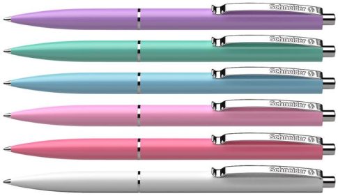 Golyóstoll, 0,5 mm, nyomógombos, vegyes pasztel...