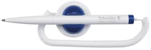 Ügyféltoll, SCHNEIDER "Klick-Fix Pen", fehér-kék Ügyféltoll, SCHNEIDER "Klick-Fix Pen", fehér-kék
