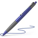 Golyóstoll, 0,5 mm, nyomógombos, SCHNEIDER "Loo...