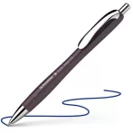 Golyóstoll, 0,7 mm, nyomógombos, SCHNEIDER "Sli...