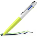 Golyóstoll, 0,5 mm, nyomógombos, négyszínű, SCH... Golyóstoll, 0,5 mm, nyomógombos, négyszínű, SCH...
