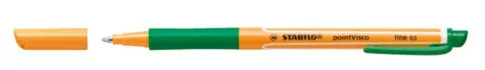 Rollertoll, 0,5 mm, STABILO "PointVisco", zöld Rollertoll, 0,5 mm, STABILO "PointVisco", zöld