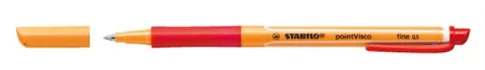 Rollertoll, 0,5 mm, STABILO "PointVisco", piros Rollertoll, 0,5 mm, STABILO "PointVisco", piros
