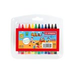 Zsírkréta, műanyag dobozban, STABILO "Yippy-wax...