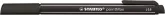 Filctoll, 0,8 mm, STABILO "Point Max", fekete