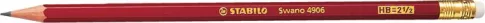 Grafitceruza radírral, HB, hatszögletű, STABILO... Grafitceruza radírral, HB, hatszögletű, STABILO...