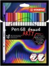 Ecsetirón készlet, STABILO "Pen 68 brush ARTY",... Ecsetirón készlet, STABILO "Pen 68 brush ARTY",...