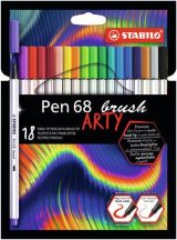 Ecsetirón készlet, STABILO "Pen 68 brush ARTY",...