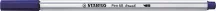 Ecsetirón, STABILO "Pen 68 brush", sötétkék