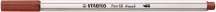 Ecsetirón, STABILO "Pen 68 brush", vörösesbarna