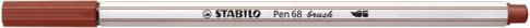 Ecsetirón, STABILO "Pen 68 brush", vörösesbarna