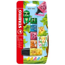 Szövegkiemelő készlet, 2-5 mm, STABILO "Boss Mi...