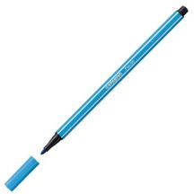 Rostirón, 1 mm, STABILO "Pen 68", neon kék