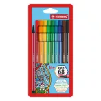 Filctoll készlet, 1 mm, STABILO "Pen 68", 10 kü... Filctoll készlet, 1 mm, STABILO "Pen 68", 10 kü...