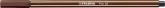 Filctoll, 1 mm, STABILO "Pen 68", barna Filctoll, 1 mm, STABILO "Pen 68", barna