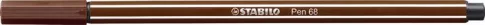 Filctoll, 1 mm, STABILO "Pen 68", barna Filctoll, 1 mm, STABILO "Pen 68", barna