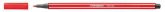 Filctoll, 1 mm, STABILO "Pen 68", kármin piros