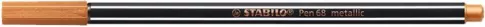 Filctoll, 1,4 mm, STABILO "Pen 68 metallic", bronz Filctoll, 1,4 mm, STABILO "Pen 68 metallic", bronz