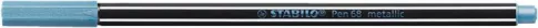 Filctoll, 1,4 mm, STABILO "Pen 68 metallic", me...