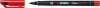 Alkoholos marker, 1 mm, STABILO "OHPen M", piros Alkoholos marker, 1 mm, STABILO "OHPen M", piros