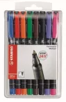 Alkoholos marker, 1 mm, STABILO "OHPen M", 8 kü... Alkoholos marker, 1 mm, STABILO "OHPen M", 8 kü...