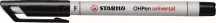 Alkoholmentes marker, OHP, 0,7 mm, STABILO "OHP...