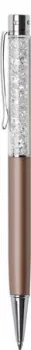 Golyóstoll, rose gold, felül fehér SWAROVSKI® k... Golyóstoll, rose gold, felül fehér SWAROVSKI® k...