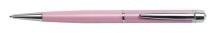   Golyóstoll, rózsaszín "Lille Pen", fehér SWAROVSKI® kristállyal, 14cm, ART CRYSTELLA®