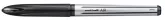 Rollertoll, 0,25-0,7 mm, UNI "UBA-188 Air", fekete Rollertoll, 0,25-0,7 mm, UNI "UBA-188 Air", fekete