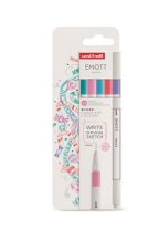 Tűfilc készlet, 0,4 mm, UNI "Emott Candy Pop",...