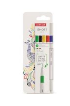 Tűfilc készlet, 0,4 mm, UNI "Emott Vivid", 5 kü...