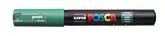 Dekormarker, 0,7-1,0 mm, UNI "Posca PC-1M", zöld