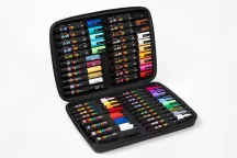 Dekormarker készlet, táskában, UNI "Posca", 40...