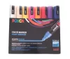 Dekormarker készlet, 1,8-2,5 mm, UNI "Posca PC-...