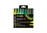 Dekormarker készlet, 1,8-2,5 mm, UNI "Posca PC-...
