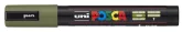 Dekormarker, 1,8-2,5 mm, UNI "Posca PC-5M", khaki