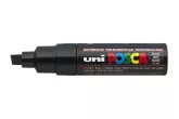 Dekormarker, 8 mm, vágott, UNI "Posca PC-8K", f...