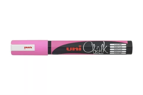 Krétamarker, 1,8-2,5 mm, UNI "PWE-5M", fluor ró...