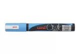 Krétamarker, 1,8-2,5 mm, UNI "PWE-5M", világoskék Krétamarker, 1,8-2,5 mm, UNI "PWE-5M", világoskék
