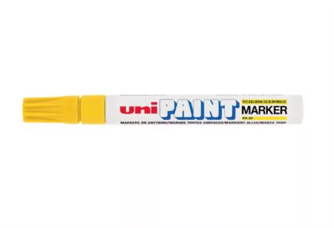 Lakkmarker, 2,2-2,8 mm, UNI "PX-20", sárga