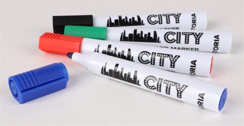 Táblamarker készlet, 1-3 mm, kúpos, VICTORIA VI...