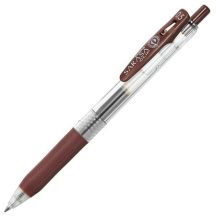 Zseléstoll, 0,33 mm, nyomógombos, ZEBRA "Sarasa...