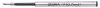 Golyóstollbetét, 0,24 mm, ZEBRA "F", fekete Golyóstollbetét, 0,24 mm, ZEBRA "F", fekete