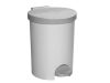 Pedálos szemetes, műanyag, 15 l, CURVER, szürke Pedálos szemetes, műanyag, 15 l, CURVER, szürke