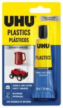 Ragasztó, univerzális, 30 g, UHU "Plastic"