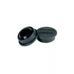 Mágneskorong, 20 mm, 8 db, NOBO fekete