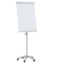 Flipchart tábla, mobil, mágneses felület, NOBO...